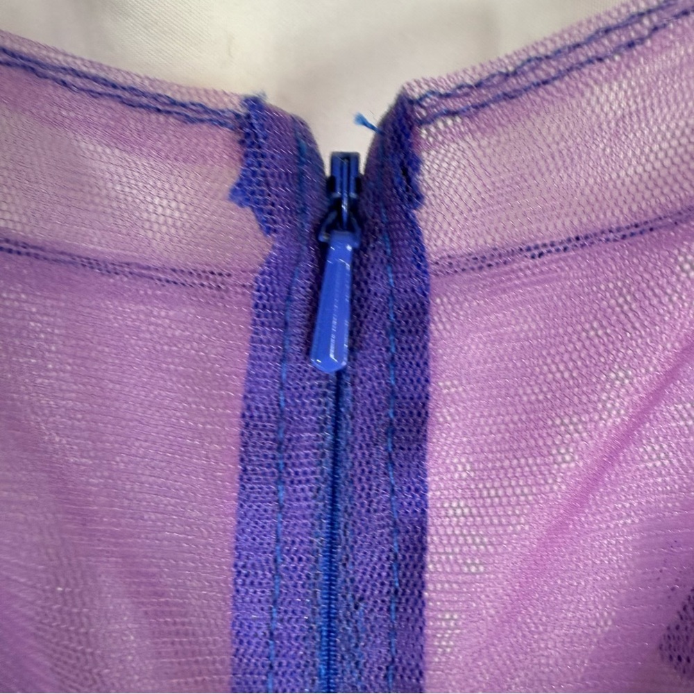 JJ’S house Royal Blue A-Line Sequins Chiffon maxi Dress Size:XL - Picture 15 of 16